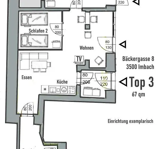 Kremstal アパート Imbach